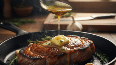 Como fazer bife ancho na frigideira