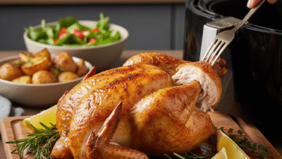 frango assado com airfryer