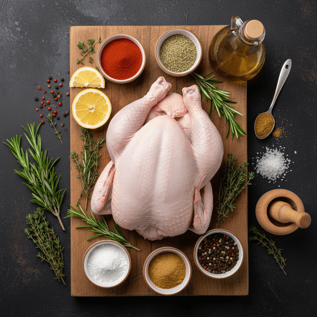 Frango assado na airfryer: Receita com crocância e sabor 2 Ingredientes frango assado na airfryer
