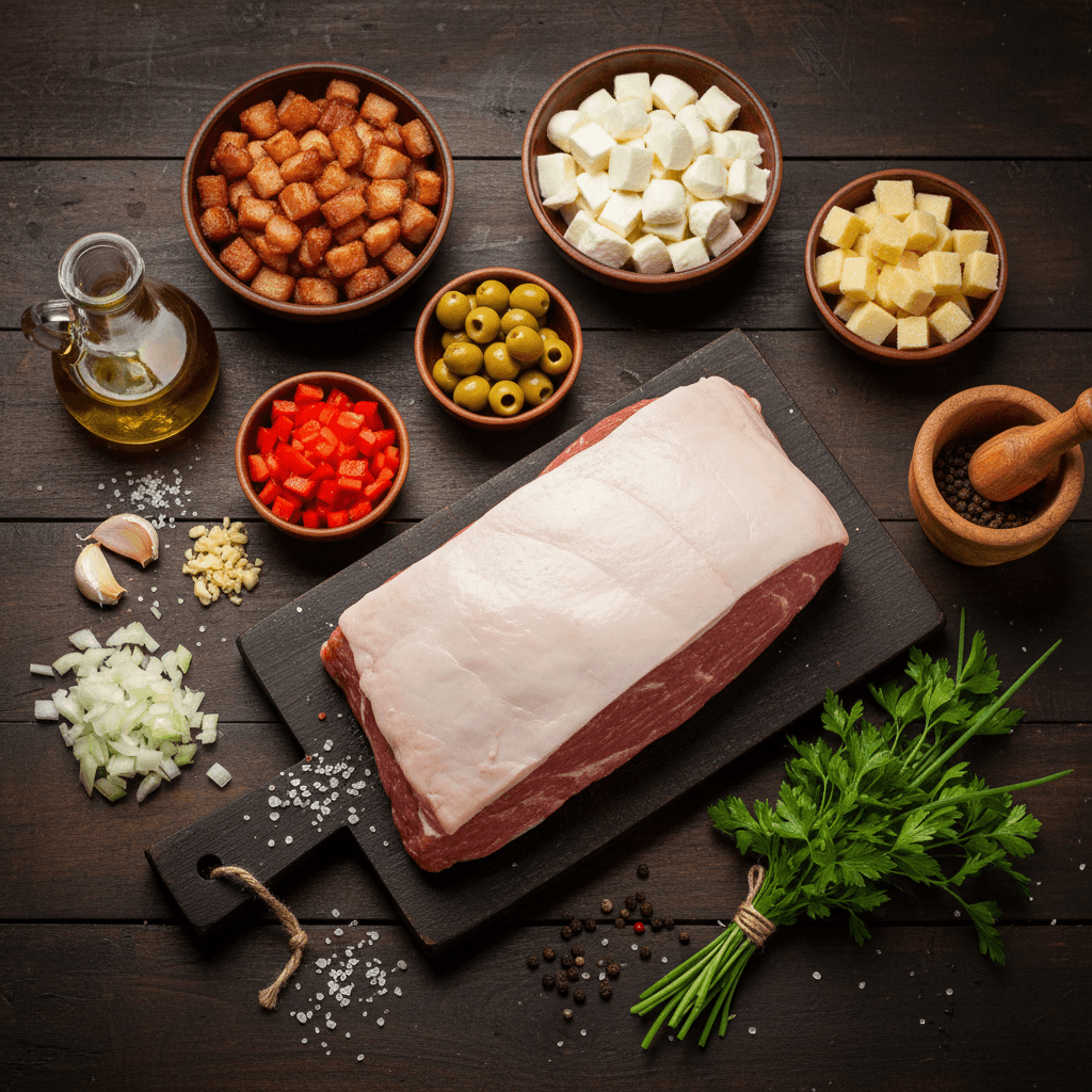 Picanha invertida recheada em 5 passos simples e práticos 2 ingredientes picanha invertida recheada