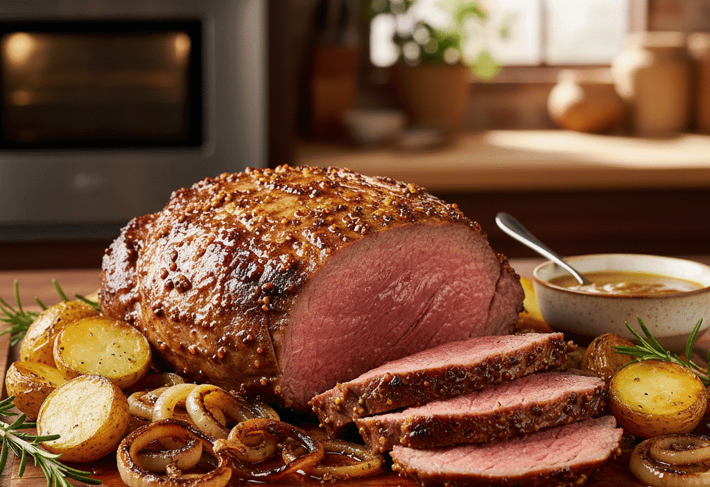 Maminha assada no forno: Receita fácil com mostarda e mel 1 Maminha assada no forno