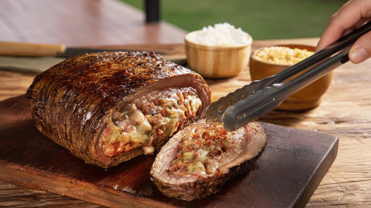 Picanha invertida recheada em 5 passos simples e práticos 1 Picanha invertida